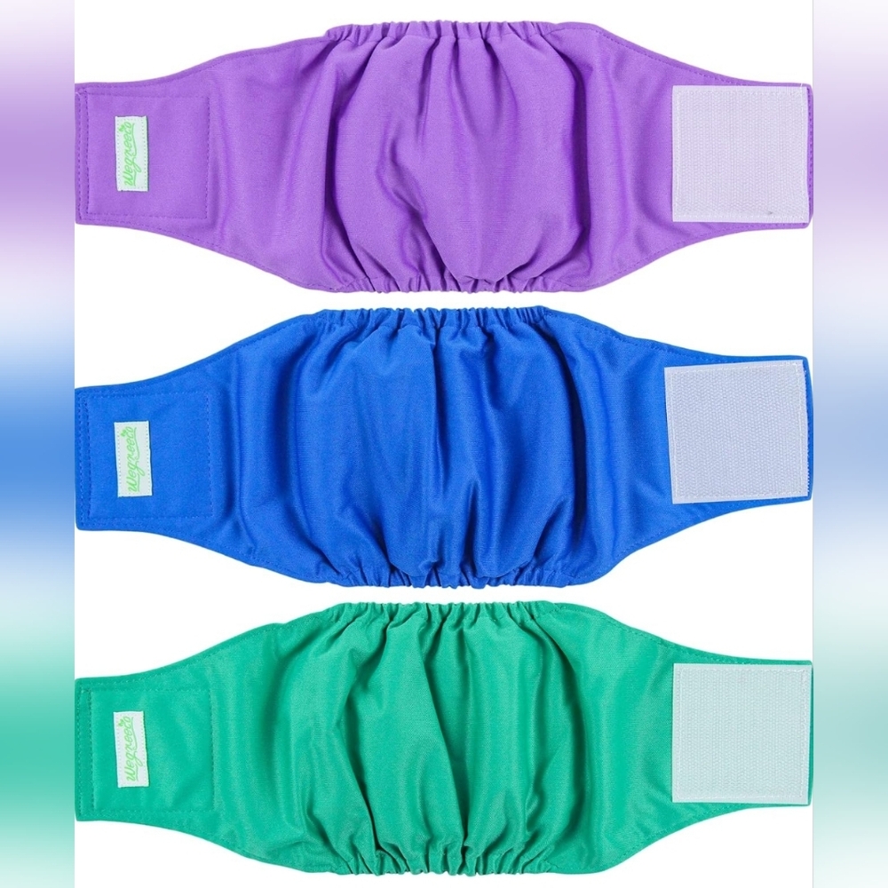 Weegreeco Dog Diaper Belly Wrap Set